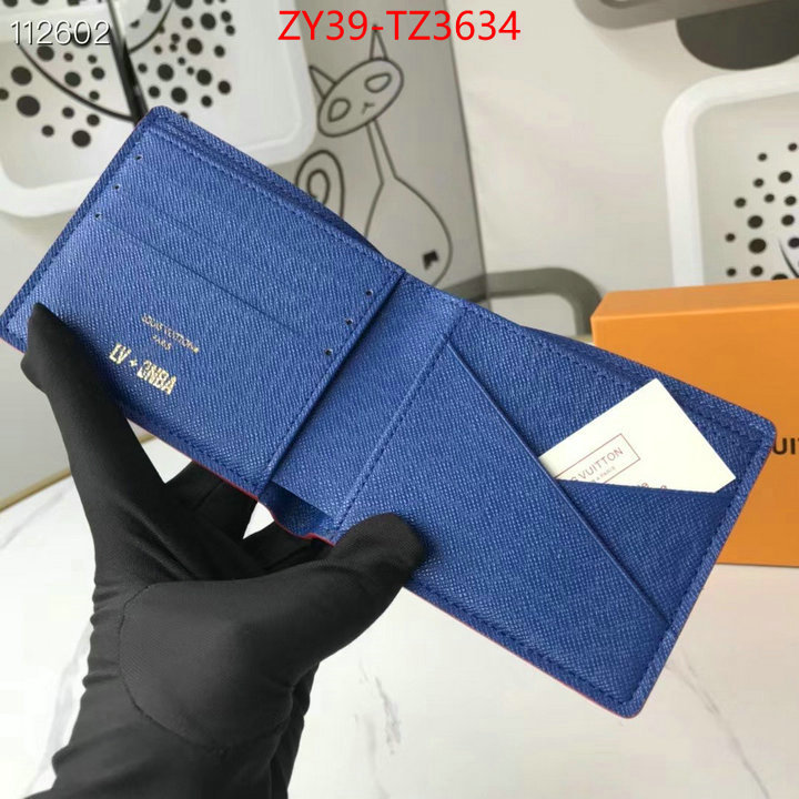 LV Bags(4A)-Wallet best like ID: TZ3634 $: 39USD,