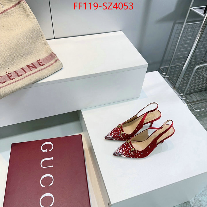 Women Shoes-Gucci highest product quality ID: SZ4053 $: 119USD