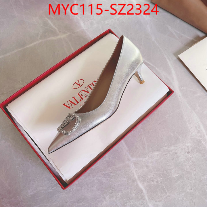 Women Shoes-Valentino top fake designer ID: SZ2324 $: 115USD