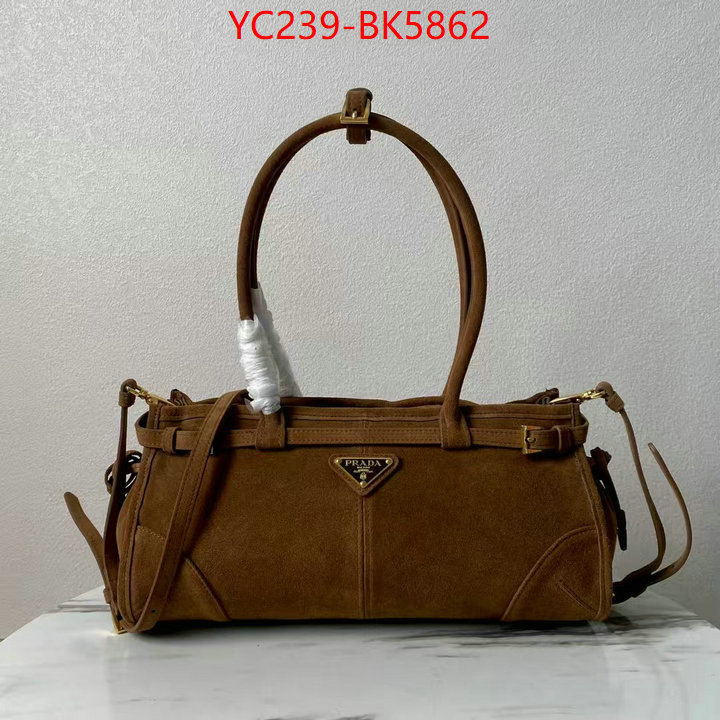 Prada Bags(TOP)-Handbag- can you buy knockoff ID: BK5862 $: 239USD,