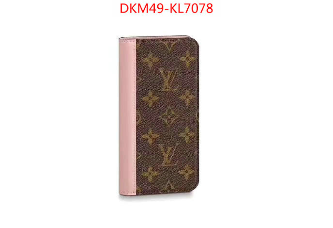 Phone case-LV fake designer ID: KL7078 $: 49USD