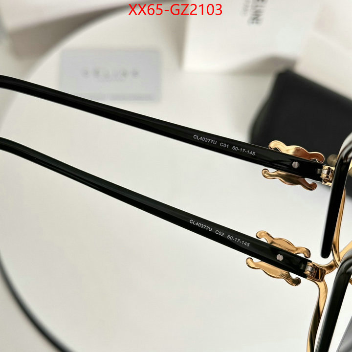 Glasses-CELINE cheap replica ID: GZ2103 $: 65USD