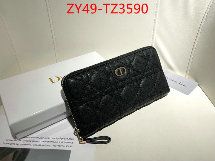 Dior Bags(4A)-Wallet- top grade ID: TZ3590 $: 49USD,