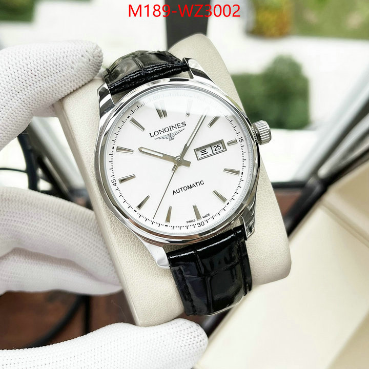Watch(4A)-Longines high quality designer replica ID: WZ3002 $: 189USD-shoes yupoo Watch(4A)-Longines high quality designer replica ID: WZ3002 $: 189USD