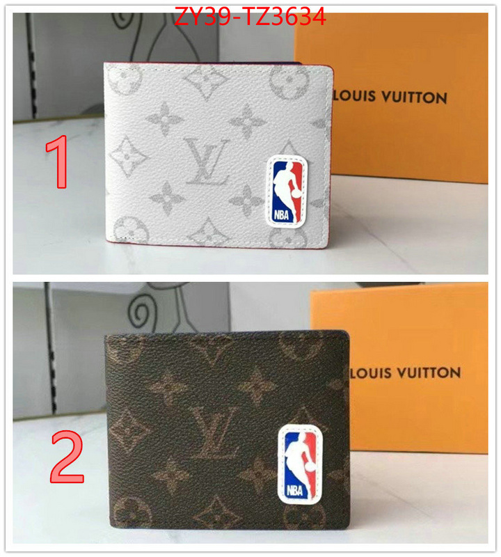 LV Bags(4A)-Wallet best like ID: TZ3634 $: 39USD,
