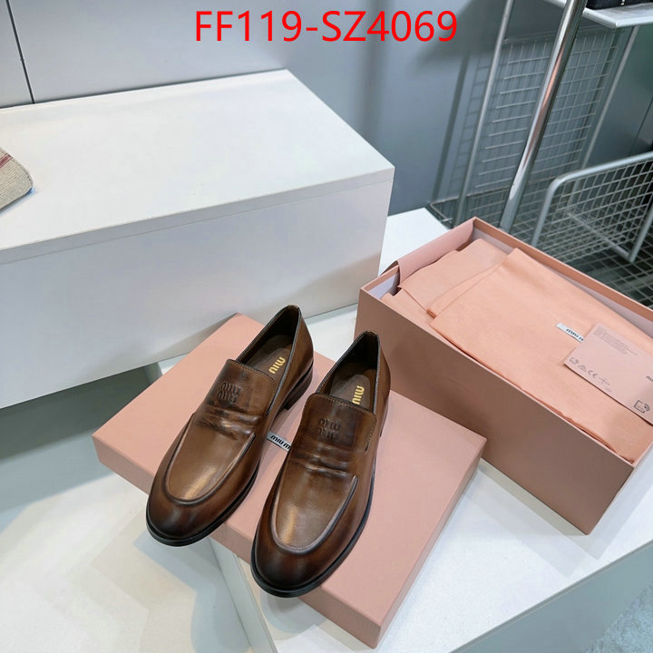 Women Shoes-Miu Miu 2024 replica wholesale cheap sales online ID: SZ4069 $: 119USD