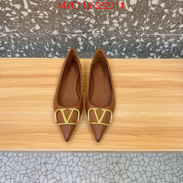 Women Shoes-Valentino aaaaa quality replica ID: SZ2311 $: 115USD