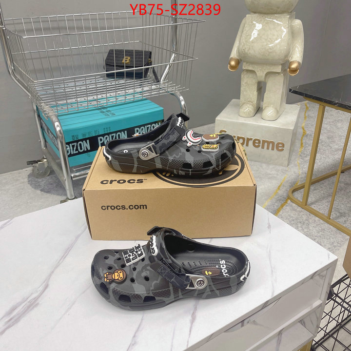 Men Shoes-Crocs replica aaaaa designer ID: SZ2839 $: 75USD