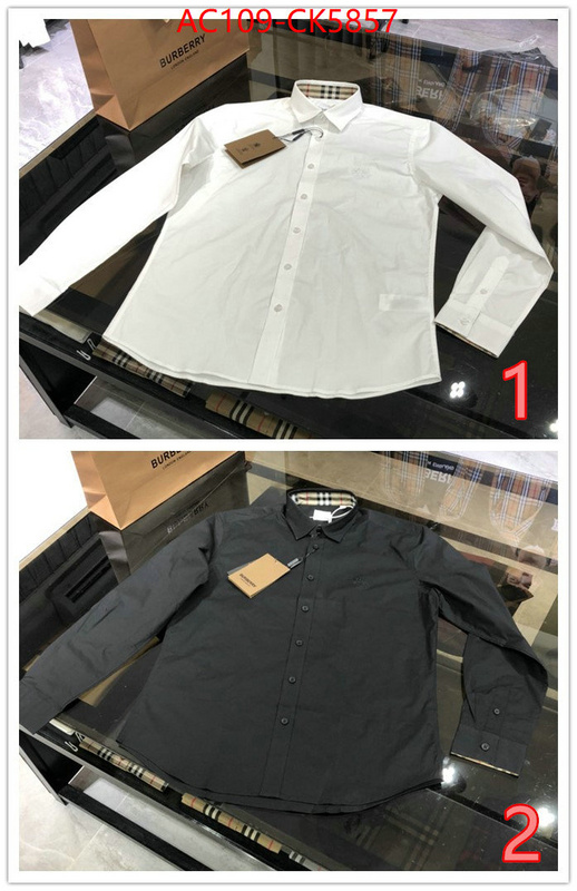 Clothing-Burberry best replica 1:1 ID: CK5857 $: 109USD