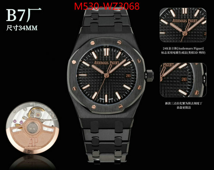 Watch(TOP)-Audemars Piguet luxury cheap replica ID: WZ3068 $: 530USD-shoes yupoo Watch(TOP)-Audemars Piguet luxury cheap replica ID: WZ3068 $: 530USD