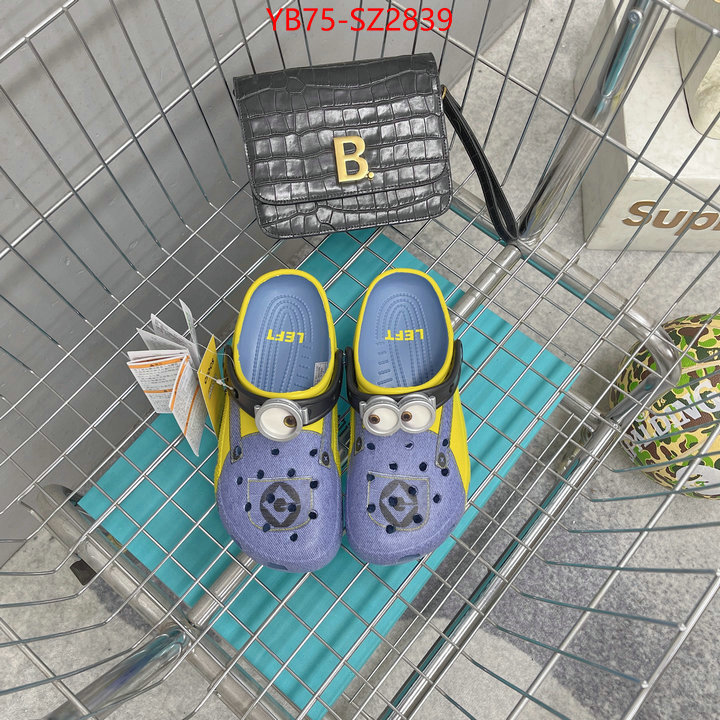 Men Shoes-Crocs replica aaaaa designer ID: SZ2839 $: 75USD