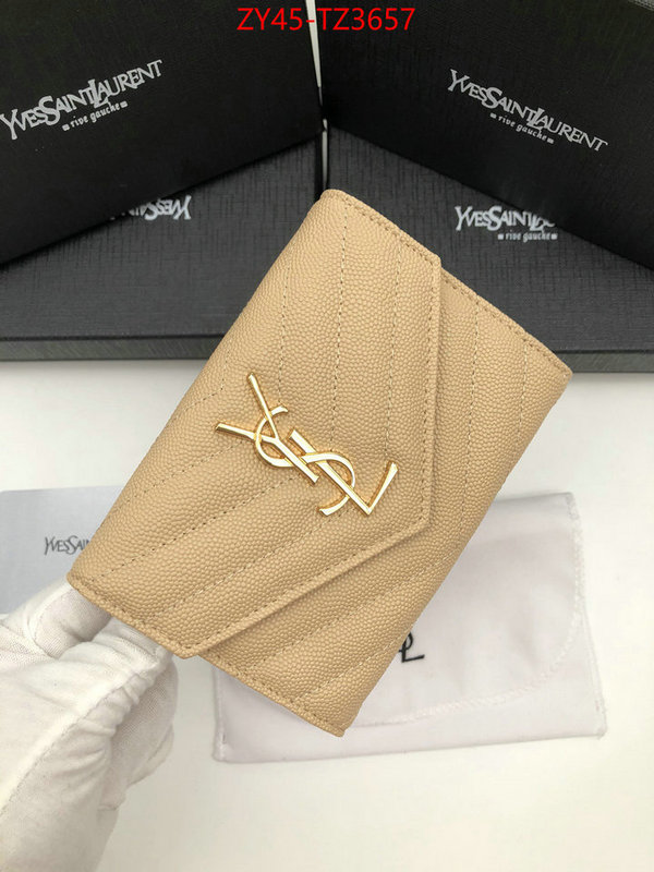 YSL Bags(4A)-Wallet- 7 star collection ID: TZ3657 $: 45USD,