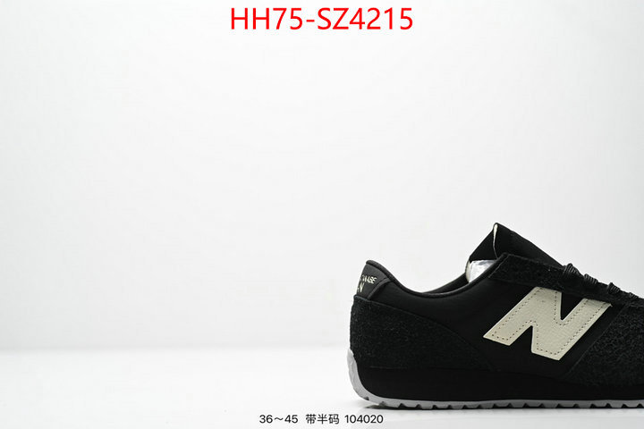 Men Shoes-New Balance where can you buy replica ID: SZ4215 $: 75USD
