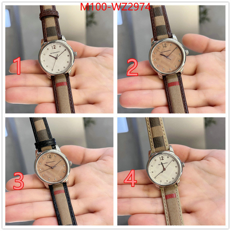 Watch(4A)-Burberry high quality designer ID: WZ2974 $: 100USD
