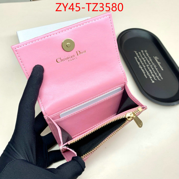 Dior Bags(4A)-Wallet- the quality replica ID: TZ3580 $: 45USD,