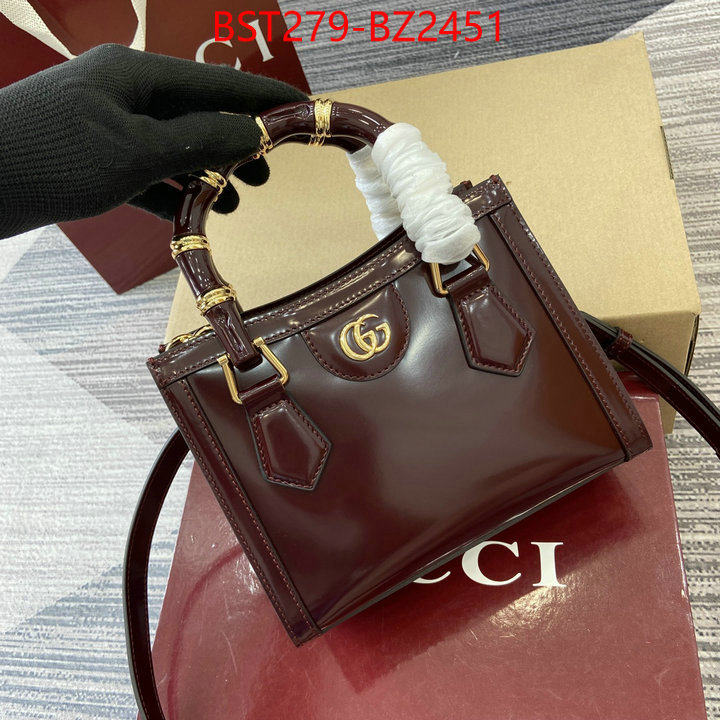 Gucci Bags(TOP)-Diana-Bamboo- what is a counter quality ID: BZ2451 $: 279USD,