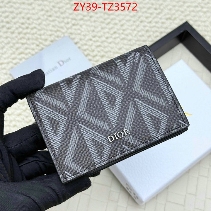 Dior Bags(4A)-Wallet- replica sale online ID: TZ3572 $: 39USD,