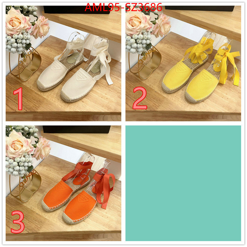 Women Shoes-Prada good quality replica ID: SZ3686 $: 95USD