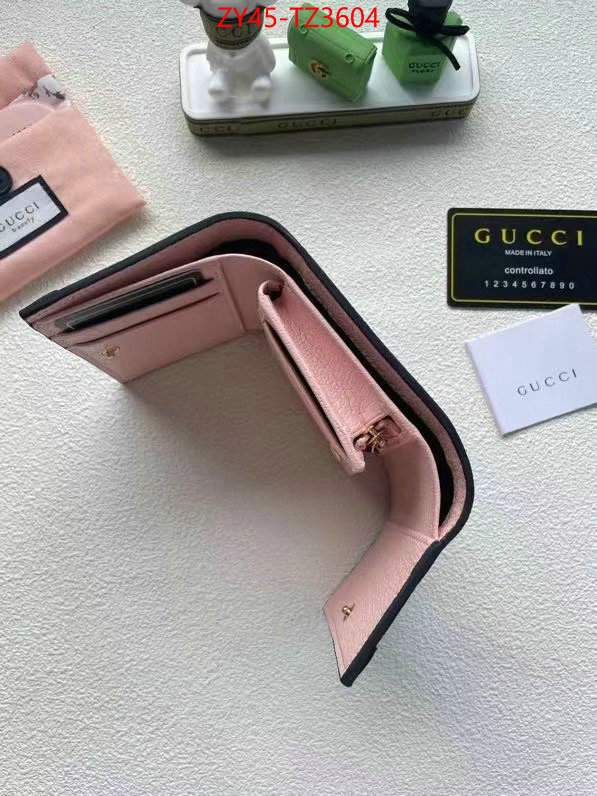 Gucci Bags(4A)-Wallet- top quality replica ID: TZ3604 $: 45USD,