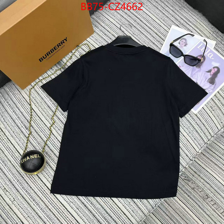 Clothing-Burberry top perfect fake ID: CZ4662 $: 75USD