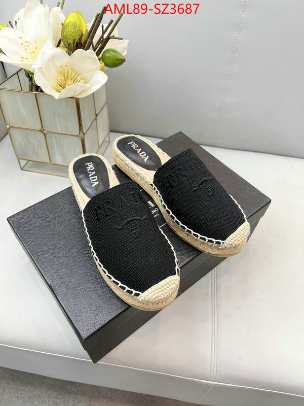 Women Shoes-Prada best fake ID: SZ3687 $: 89USD