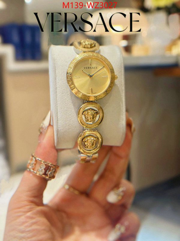 Watch(4A)-Versace 2024 luxury replicas ID: WZ3027 $: 139USD
