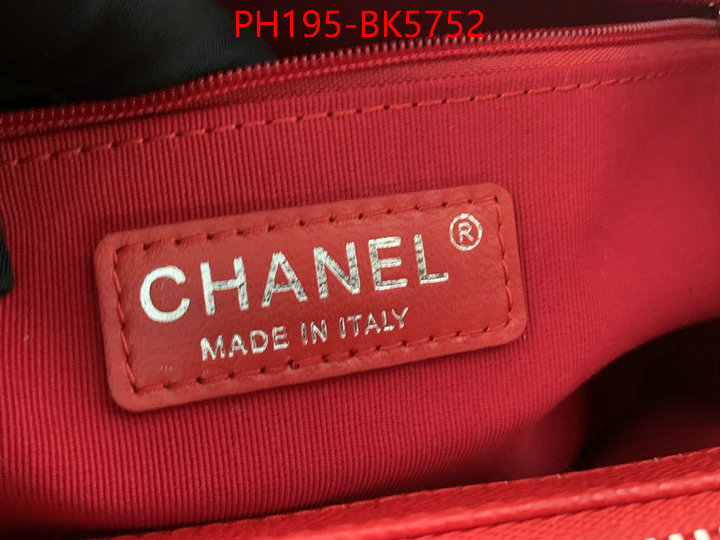 Chanel(TOP)-Tote Bag fashion ID: BK5752 $: 195USD,