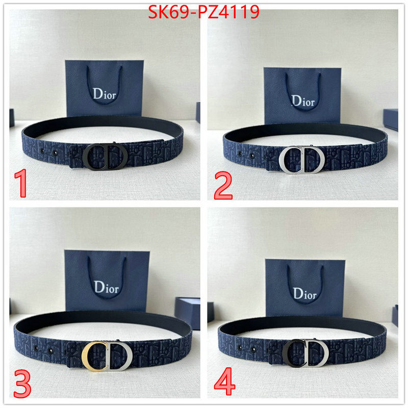 Belts-Dior shop cheap high quality 1:1 replica ID: PZ4119 $: 69USD