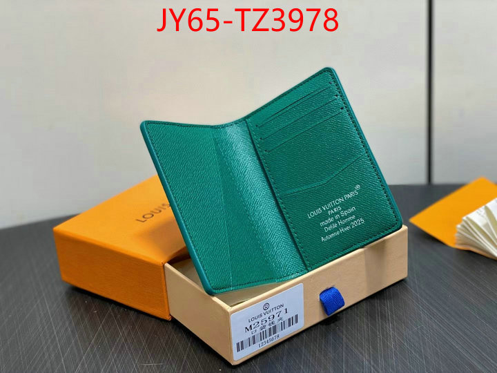 LV Bags(TOP)-Wallet replica online ID: TZ3978 $: 65USD,