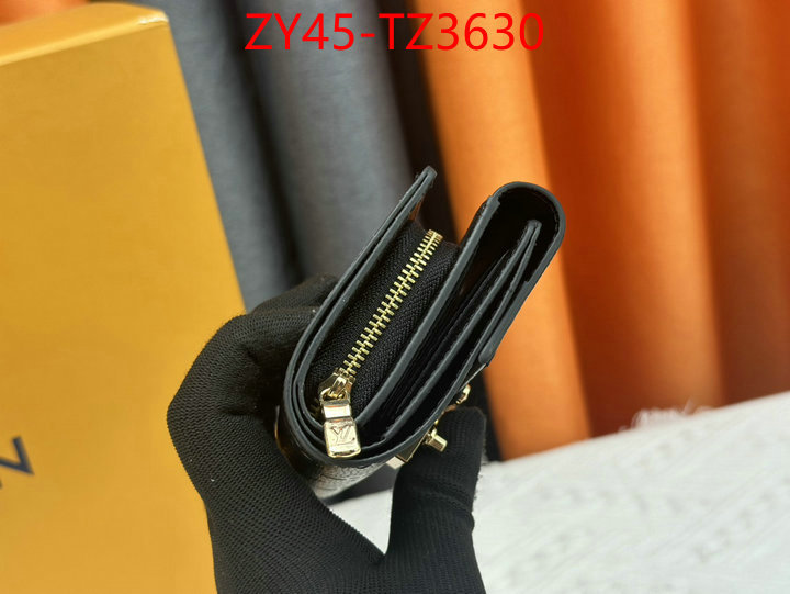 LV Bags(4A)-Wallet where to buy replicas ID: TZ3630 $: 45USD,