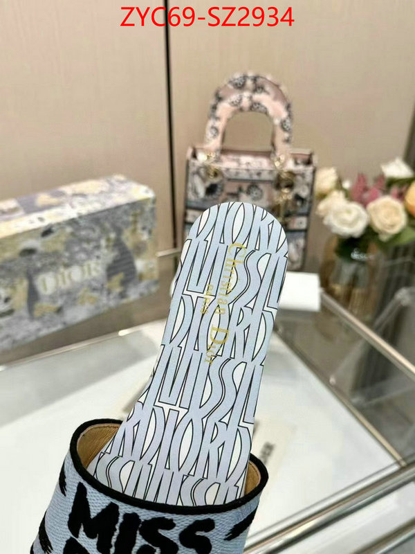Women Shoes-Dior wholesale imitation designer replicas ID: SZ2934 $: 69USD