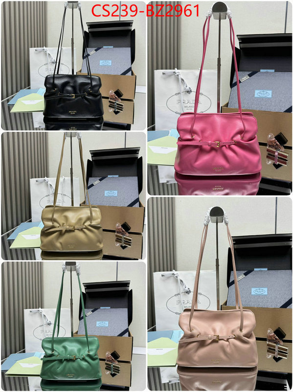 Prada Bags(TOP)-Crossbody- 7 star ID: BZ2961 $: 239USD,