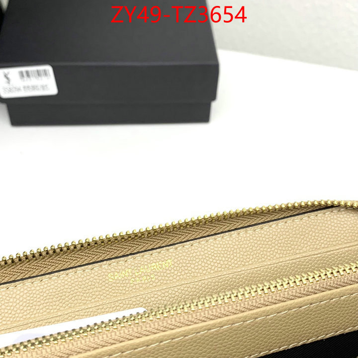 YSL Bags(4A)-Wallet- shop cheap high quality 1:1 replica ID: TZ3654 $: 49USD,