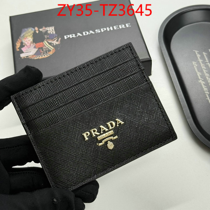 Prada Bags(4A)-Wallet aaaaa replica designer ID: TZ3645 $: 35USD,