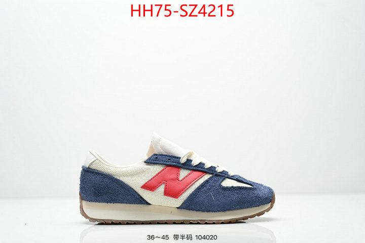 Men Shoes-New Balance where can you buy replica ID: SZ4215 $: 75USD