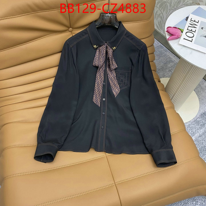 Clothing-Fendi top quality website ID: CZ4883 $: 129USD