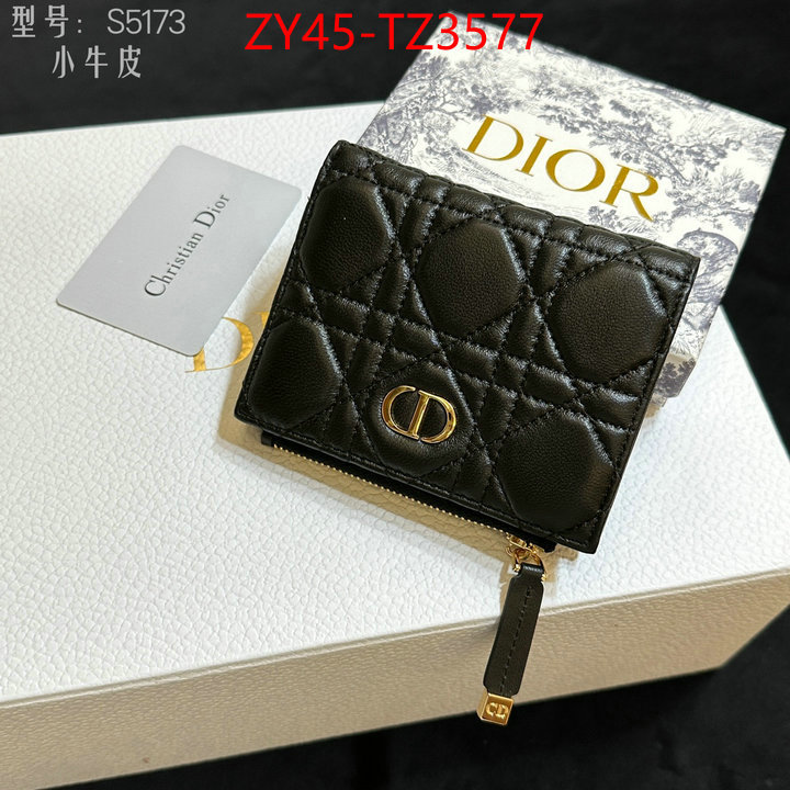 Dior Bags(4A)-Wallet- the highest quality fake ID: TZ3577 $: 45USD,