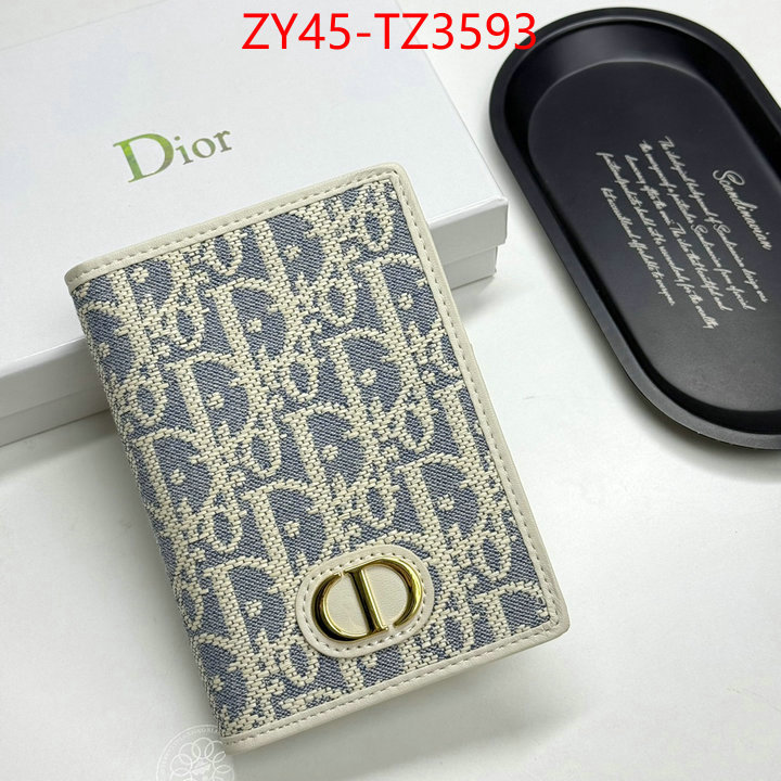 Dior Bags(4A)-Wallet- sellers online ID: TZ3593 $: 45USD,
