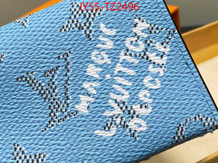 LV Bags(TOP)-Wallet where should i buy to receive ID: TZ2496 $: 55USD,