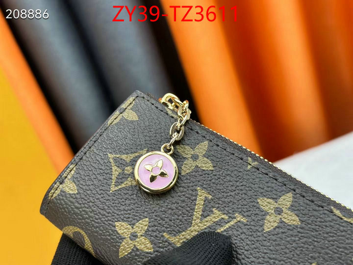 LV Bags(4A)-Wallet cheap ID: TZ3611 $: 39USD,