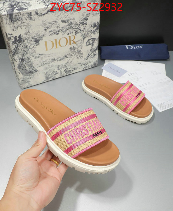 Women Shoes-Dior sellers online ID: SZ2932 $: 75USD