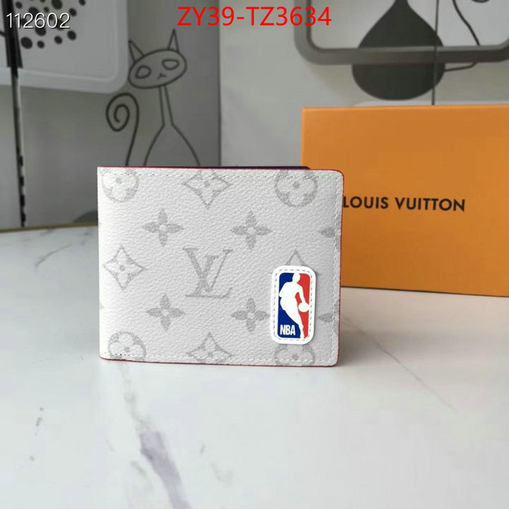 LV Bags(4A)-Wallet best like ID: TZ3634 $: 39USD,