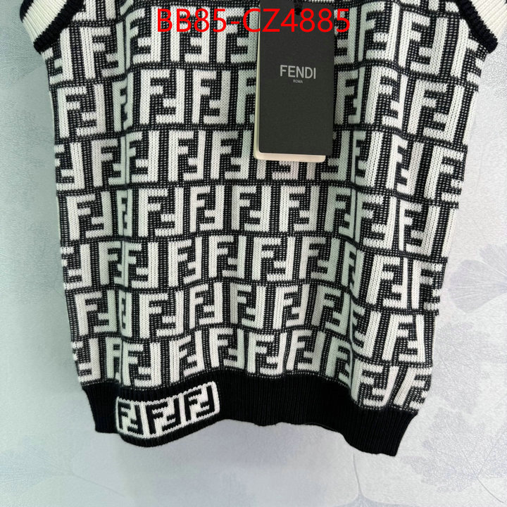 Clothing-Fendi buy high quality cheap hot replica ID: CZ4885 $: 85USD