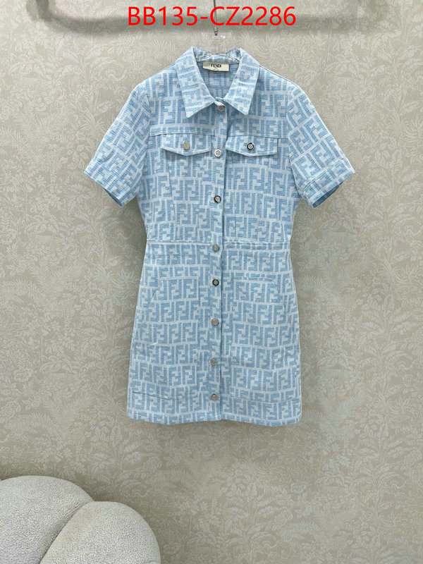 Clothing-Fendi wholesale 2024 replica ID: CZ2286 $: 135USD