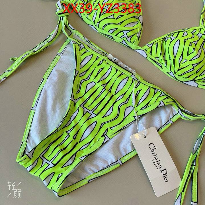 Swimsuit-Dior cheap wholesale ID: YZ3383 $: 39USD