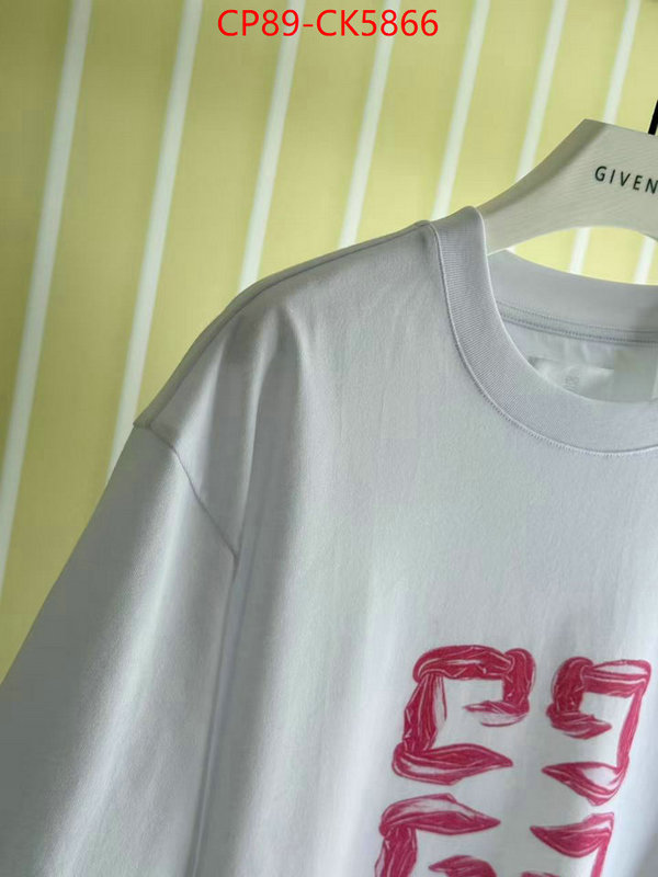 Clothing-Givenchy buy best high-quality ID: CK5866 $: 89USD