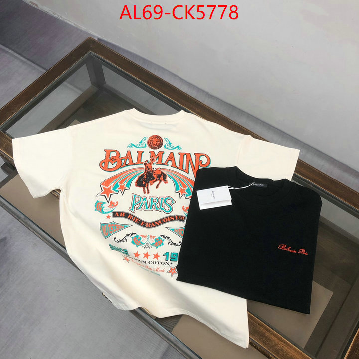 Clothing-Balmain how to find replica shop ID: CK5778 $: 69USD
