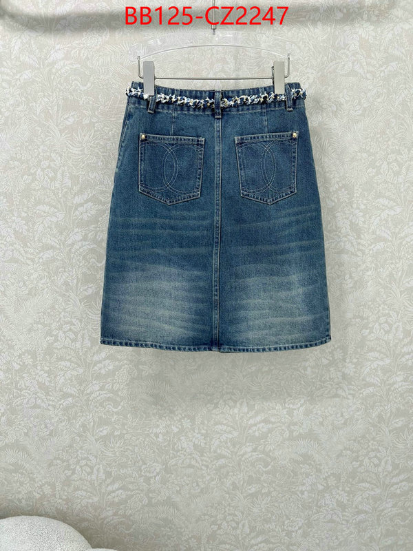 Clothing-Chanel top designer replica ID: CZ2247 $: 125USD