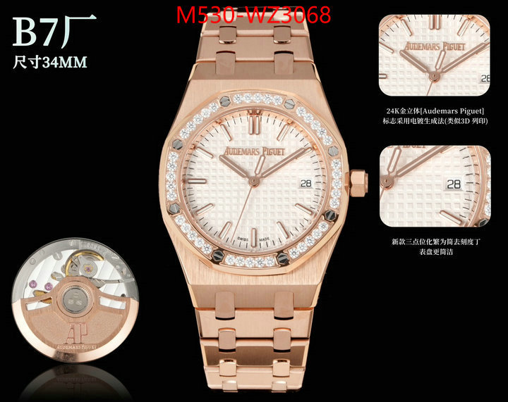 Watch(TOP)-Audemars Piguet luxury cheap replica ID: WZ3068 $: 530USD-shoes yupoo Watch(TOP)-Audemars Piguet luxury cheap replica ID: WZ3068 $: 530USD