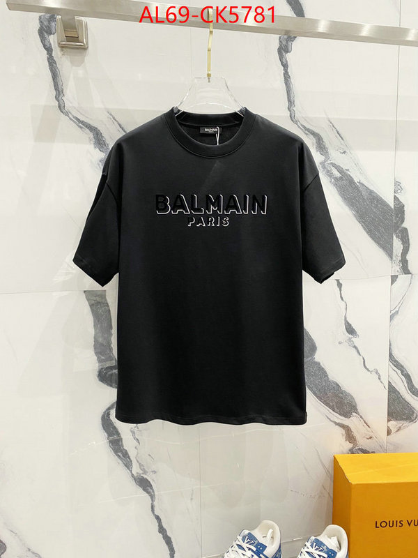 Clothing-Balmain high quality happy copy ID: CK5781 $: 69USD